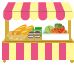 マルシェのイラスト