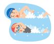 水泳のイラスト