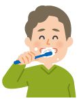 歯みがきのイラスト