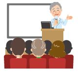 講演のイラスト
