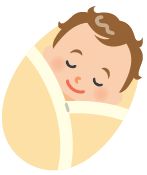 赤ちゃんのイラスト