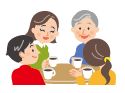 家族介護者カフェのイラスト