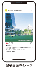 投稿画面のイメージ