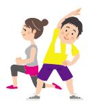 トレーニングのイラスト