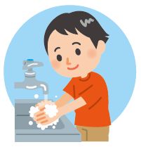 手洗いのイラスト