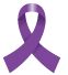 シンボルマーク　パープルリボン