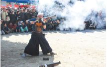 武技「陽流抱え大筒」の写真