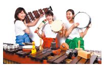 打楽器トリオ「マスケ」の写真