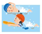 水泳のイラスト