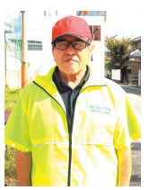 弥永校区自治協議会会長　西本崇彦さんの写真