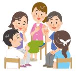 語り合いのイラスト