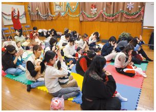 クリスマス会の写真