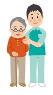 介助のイラスト