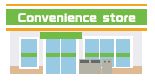 コンビニエンスストアのイラスト