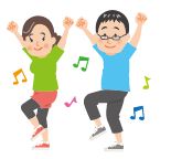 ボクシングエクササイズのイラスト