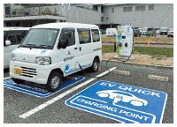 なみきスクエア横の市営千早駅前駐車場の写真