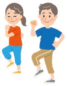 運動のイラスト