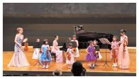 みんなで音楽会 IN ちはやでの演奏披露の写真