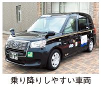 乗り降りしやすい車両の写真