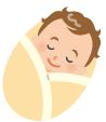 赤ちゃんのイラスト