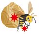 蜂のイラスト