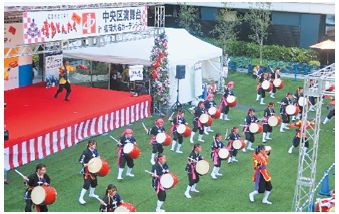 福岡大名ガーデンシティ(大名二丁目)の演舞台の写真