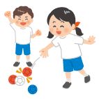 ボールゲームのイラスト