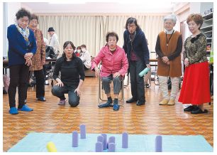 モクックをしている写真