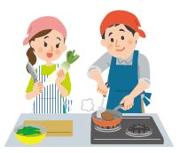 調理のイラスト