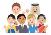 外国人のイラスト