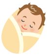 赤ちゃんのイラスト