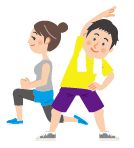 トレーニングのイラスト