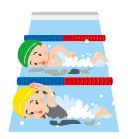 水泳のイラスト