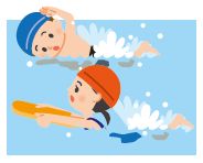 水泳のイラスト