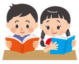 調べ学習のイラスト