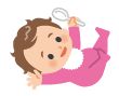 赤ちゃんのイラスト