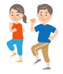 運動のイラスト
