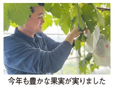 牛尾光成さんの写真(今年も豊かな果実が実りました)