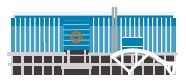 博多駅のイラスト