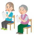 フレイル予防教室のイラスト