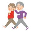 シニアの運動イラスト