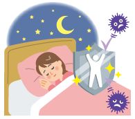 睡眠のイラスト