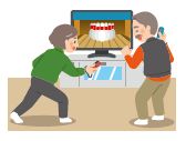 デジタルゲームのイラスト