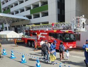 車両展示（消防車）