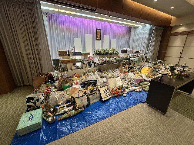 供養祭の様子