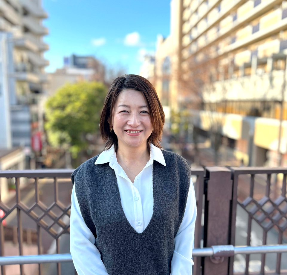 佐々木 久美子さん 表紙写真