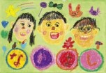 名島小学校1年生の作品