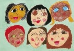 照葉北小学校１年生の作品