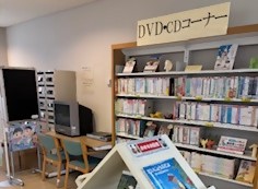 ココロンセンターDVDコーナーの写真