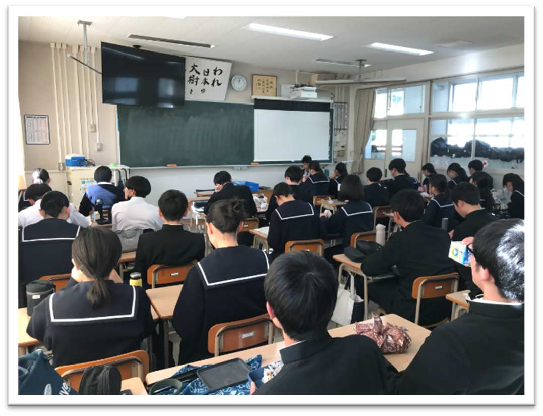 授業中の様子（附属中）